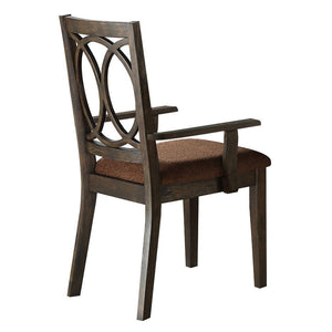 Jameson - Chair (Set of 2) - Brown Fabric & Espresso