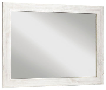 Paxberry - Bedroom Accent Mirror - Whitewash