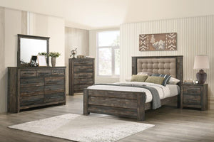 Ridgedale - Tufted Headboard Bed