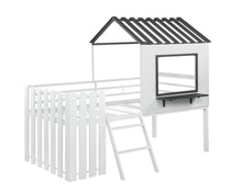 Belton - Timber House-designed Twin Loft Bed - White