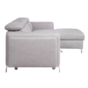 Reyes - Sectional Sofa - Beige Nubuck