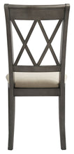 Curranberry - Metallic Gray - Dining Uph Side Chair (Set of 2)