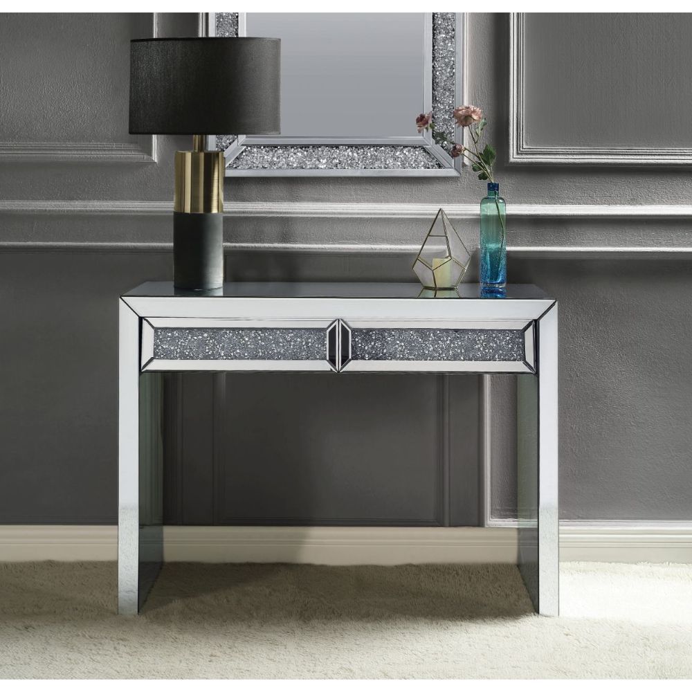 Noralie - Accent Table - Pearl Silver - 32