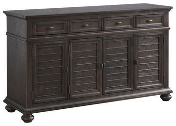 Lanceyard - Grayish Brown - Dining Room Server