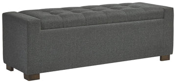 Cortwell - Storage Bench - Gray