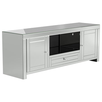 Casper - 2-Door TV Console - Silver