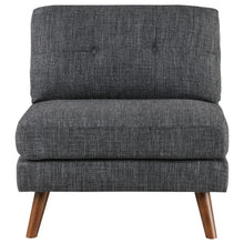 Churchill - Button Tufted Armless Chair