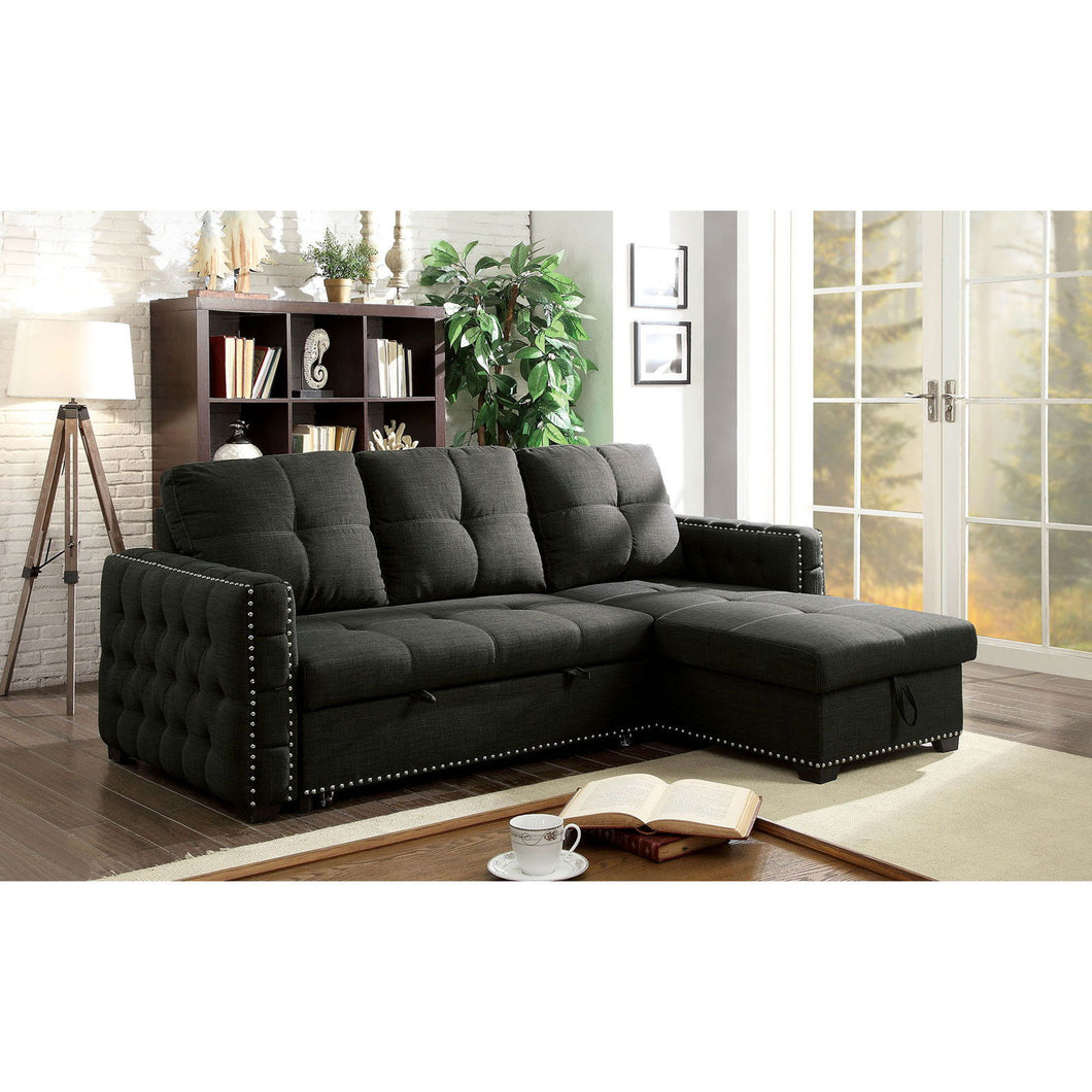 Demi - Sectional - Dark Gray