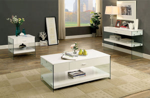 Raya - Sofa Table - White