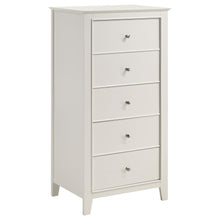 Selena - 5-Drawer Bedroom Chest - Cream White