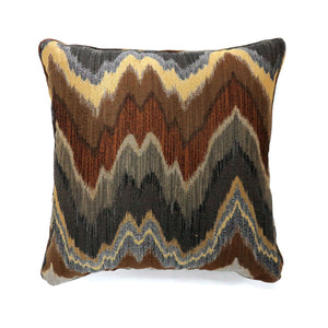 Seismy - Pillow (Set of 2) - Brown / Multi