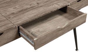 Rafael - 1-Drawer Writing Desk - Rustic Driftwood