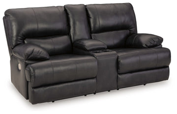Mountainous - Power Reclining Loveseat With Console /Adj Headrest - Eclipse
