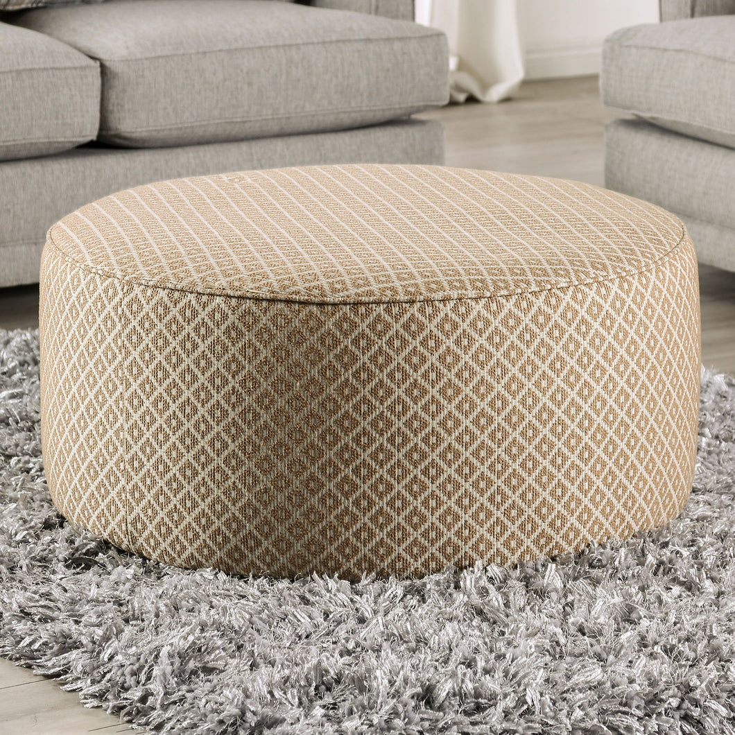 Stephney - Ottoman - Gray / Gold