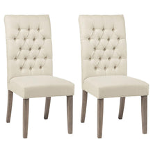 Douglas - Tufted Back Dining Chairs (Set of 2) - Vineyard Oak