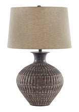 Magan - Antique Bronze Finish - Metal Table Lamp