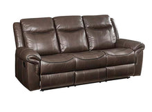 Lydia - Sofa - Brown Leather Aire