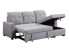 Amboise - Sectional Sofa - Light Gray Fabric