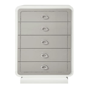 Allendale - Chest - Ivory & Latte High Gloss