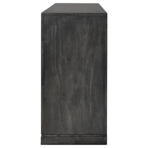 Lorenzo - 6-Drawer Dresser - Dark Gray