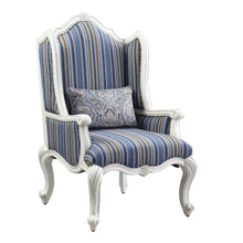 Ciddrenar - Chair - Fabric & White Finish