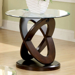 Atwood - End Table - Dark Walnut