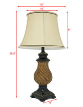 Rotate Table Lamp - Brown - Brown