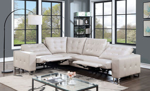 Abberton - Power Sectional - Beige