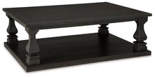 Wellturn - Black - Rectangular Cocktail Table