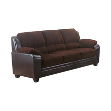 Monika - Stationary Sofa - Brown