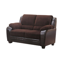 Monika - Loveseat - Brown