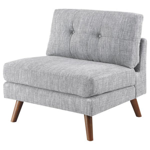 Churchill - Button Tufted Armless Chair