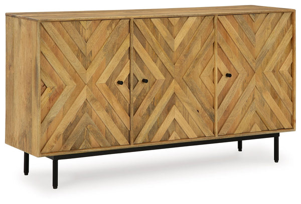 Cadewick Accent Cabinet Natural