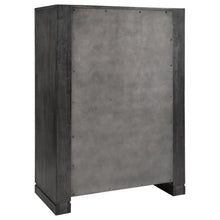 Lorenzo - 5-Drawer Chest - Dark Gray