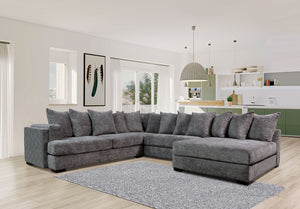 Wolverhampton - Sectional - Dark Gray