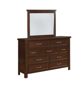 Barstow - 9-Drawer Rectangular Dresser - Pinot Noir