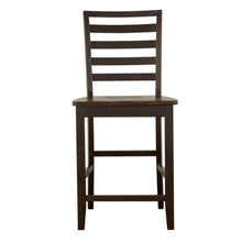 Sanford - Ladder Back Counter Height Stools (Set of 2) - Cinnamon and Espresso