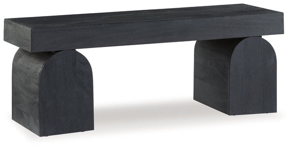 HoLGrove Accent Bench Black