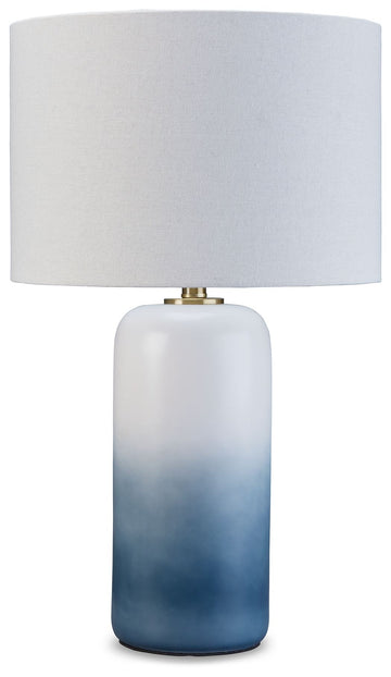 Lemrich - Ceramic Table Lamp  - White