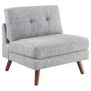 Churchill - Button Tufted Armless Chair