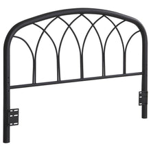 Anderson - Queen / Full Arched Headboard - Black