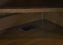 Marshall - 7-Drawer Credenza Desk With Hutch - Dark Walnut And Gunmetal