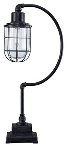 Jae - Antique Black - Metal Desk Lamp