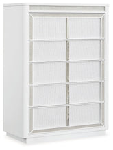 Chalanna - White - Five Drawer Chest