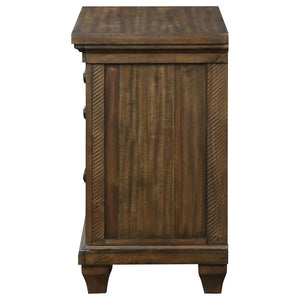 Bennington - Rectangular 2-Drawer Nightstand - Acacia Brown