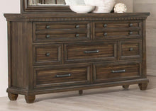 Bennington - Rectangular 7-Drawer Dresser - Acacia Brown