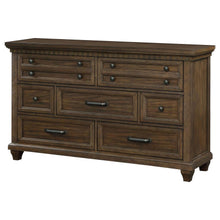 Bennington - Rectangular 7-Drawer Dresser - Acacia Brown