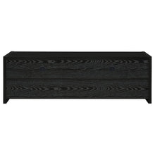 Alton - 3-drawer Black Oak TV Console