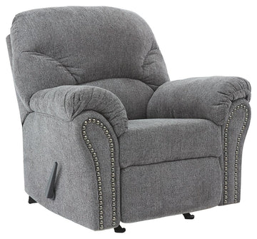 Allmaxx - Rocker Recliner - Pewter