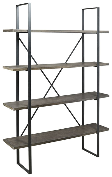 Gilesgrove - Bookcase - Black / Gray